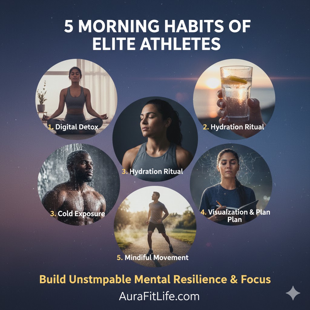 5 Morning Habits of Elite Athletes for Mental Resilience AuraFitLife