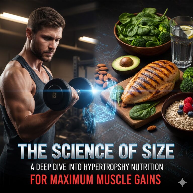 Science-backed hypertrophy nutrition guide for maximum muscle gains and athletic performance